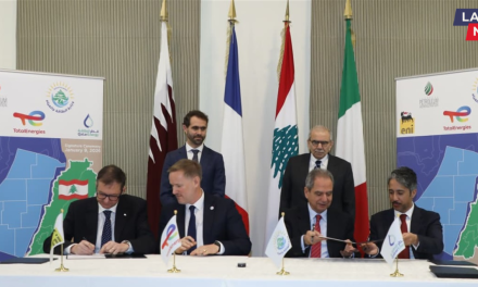Gas Exploration Agreement for Block 8 Signed at the Grand Serail