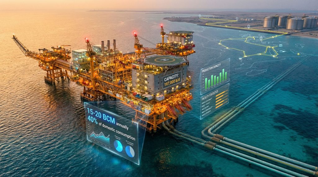 Israel halts Leviathan, Karish gas fields after Iran strikes